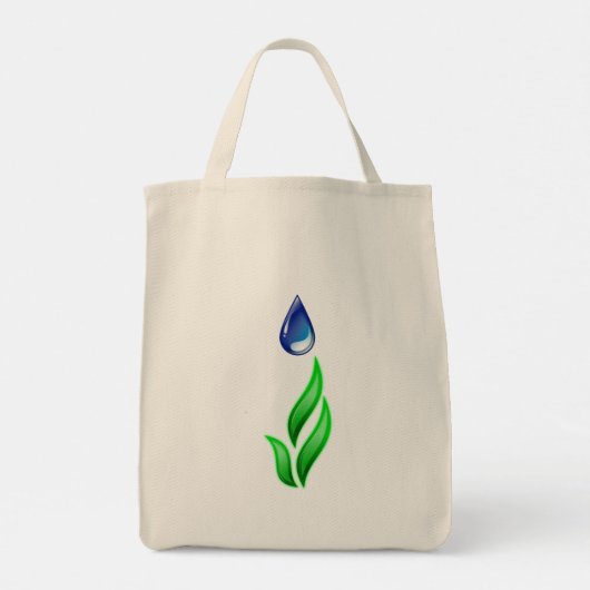 Earth Day Canvas tas (Achterkant)