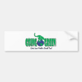 Earth Day Cats/go Green Bumpersticker (Voorkant)