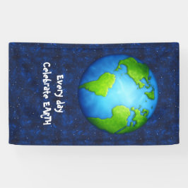 Earth Day Celebration Banner