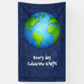 Earth Day Celebration Banner (Verticaal)