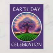 Earth Day Celebration Briefkaart (Voorkant)