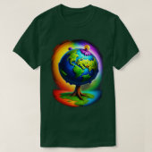 Earth Day Celebration T-shirt (Design voorkant)