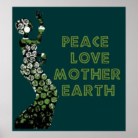 Earth Day Dancer Poster (Voorkant)