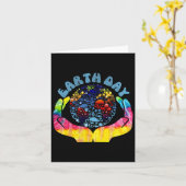 Earth Day Earth Day Shirt Kaart (Gele Bloem)