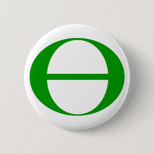 Earth Day Ecology-Button Ronde Button 5,7 Cm (Voorkant)