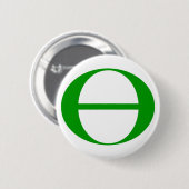 Earth Day Ecology-Button Ronde Button 5,7 Cm (Voorkant /achterkant)