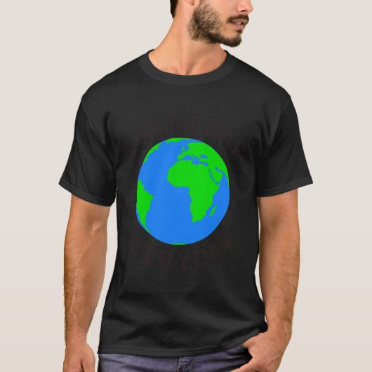 Earth Day Elke Dag Baby T-shirt (Voorkant)