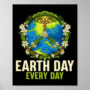 Earth Day Elke Dag Cadeaus Voor Vrouwen Meisjes Jo Poster
