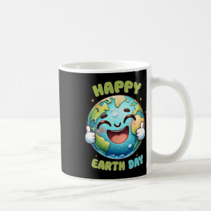 Earth Day Elke dag Retro  Mannen Vrouwen Kinder N Koffiemok
