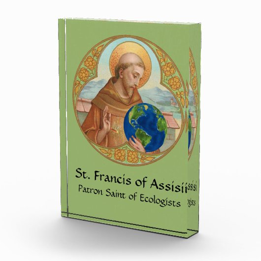 Earth Day en St. Francis van Assisi Fotoblokken (Rechts)