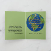 Earth Day en St. Francis van Assisi Kaart (Binnen)