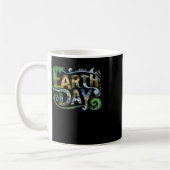 Earth Day Environmental Protection Save Tree en ee Koffiemok (Links)