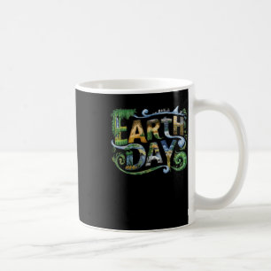 Earth Day Environmental Protection Save Tree en ee Koffiemok