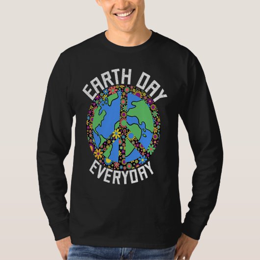 Earth Day Everyday Climate Change Environmental Aw T-shirt (Voorkant)