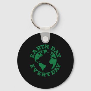 Earth Day Everyday Earth Day Teacher Mannen W Sleutelhanger