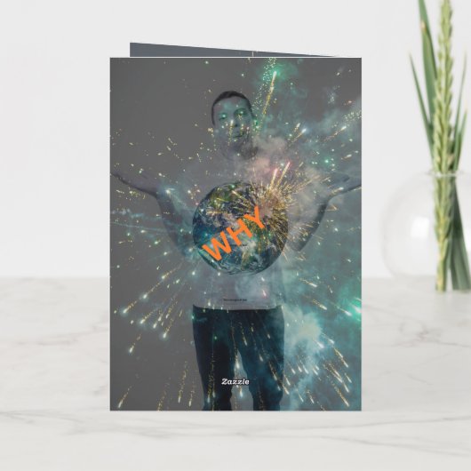 EARTH DAY FEESTDAGEN KAART (Achterkant)