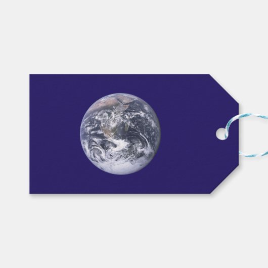 Earth Day Flag Cadeaulabel (Voorkant (Horizontaal))