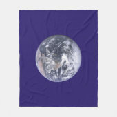 Earth Day Flag Fleece Deken (Voorkant)