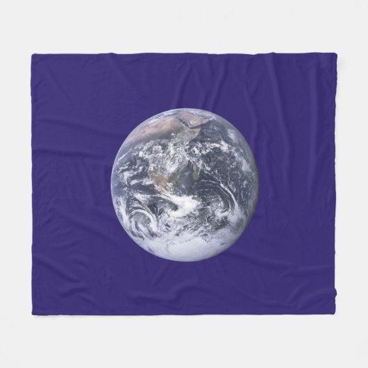 Earth Day Flag Fleece Deken (Voorkant (Horizontaal))