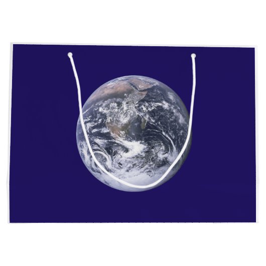Earth Day Flag Groot Cadeauzakje (Achterkant)