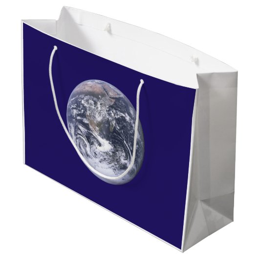 Earth Day Flag Groot Cadeauzakje (Achterkant Gekanteld)