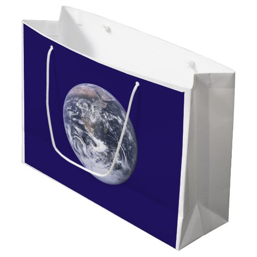 Earth Day Flag Groot Cadeauzakje (Voorkant Gekanteld)