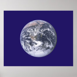 Earth Day Flag Poster