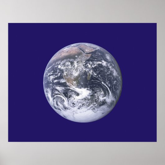 Earth Day Flag Poster (Voorkant)