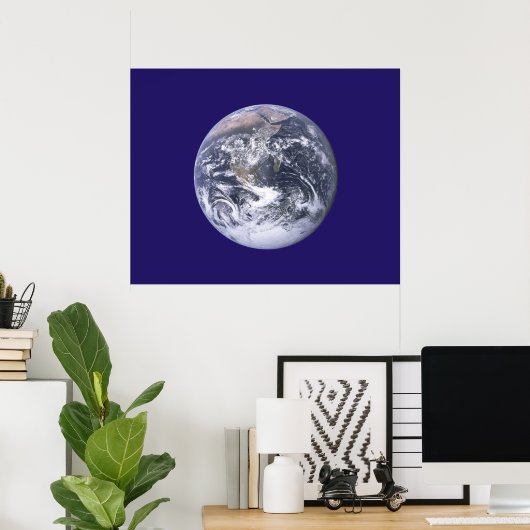 Earth Day Flag Poster (Thuiskantoor)
