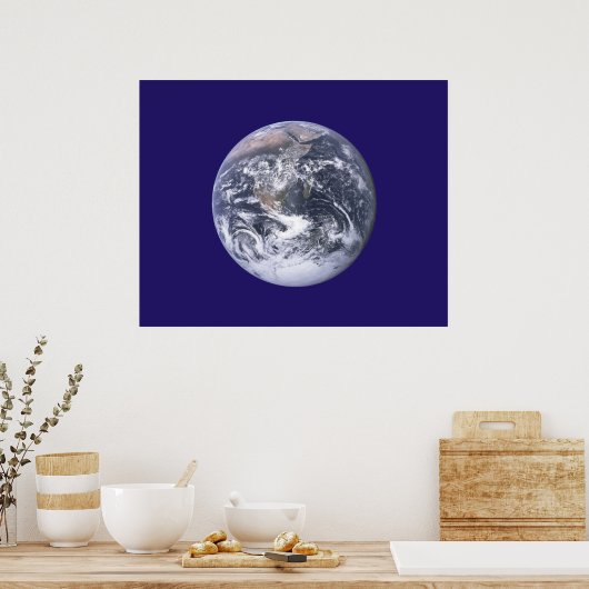 Earth Day Flag Poster (Keuken)