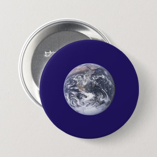 Earth Day Flag Ronde Button 7,6 Cm (Voorkant /achterkant)