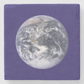 Earth Day Flag Stenen Onderzetter (Voorkant)