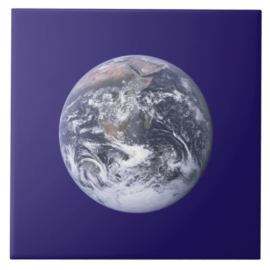 Earth Day Flag Tegeltje (Voorkant)