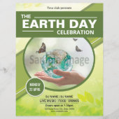 Earth Day Flyer (Voorkant)