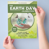Earth Day Flyer (Hand)