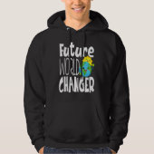 Earth Day Future World Changer Environmentalist  1 Hoodie (Voorkant)