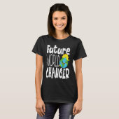 Earth Day Future World Changer Environmentalist 1 T-shirt (Voorkant volledig)