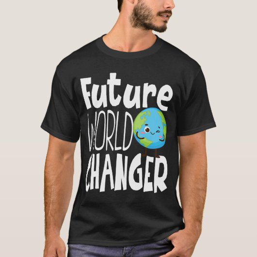 Earth Day Future World Changer Environmentalist 5 T-shirt (Voorkant)