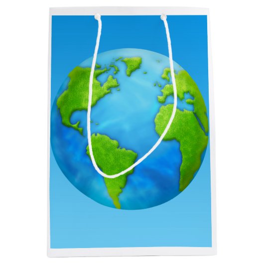 Earth Day Gift Bag Medium Cadeauzakje (Voorkant)