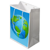 Earth Day Gift Bag Medium Cadeauzakje (Voorkant Gekanteld)
