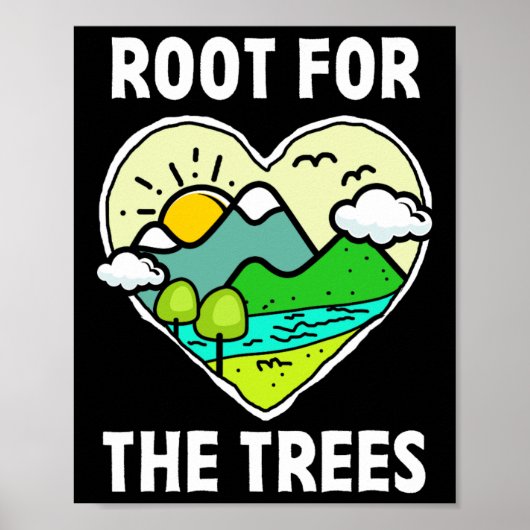 Earth Day Gift Mannen Vrouwen Kinder Planeet - Roo Poster (Voorkant)