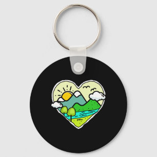 Earth Day Gift Mannen Vrouwen - Save the Planet En Sleutelhanger