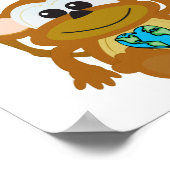 Earth Day Go Green monkey Goofkins Poster (Hoek)