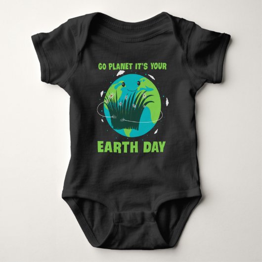 Earth Day: Go Planet It's Your Earth Day Romper (Voorkant)
