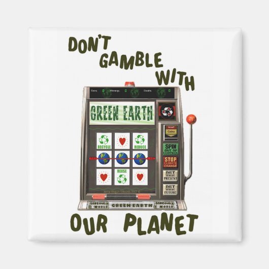 Earth Day-gok voor het milieu Magneet (Voorkant)