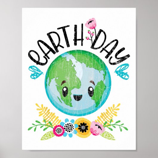 Earth Day Graphic Poster (Voorkant)