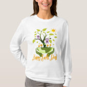 Earth Day - Groeiomgeving - Aarde T-shirt (Voorkant)