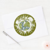 Earth Day Groene Stickers (Envelop)