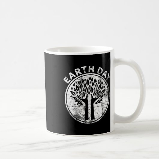 Earth Day Hands Tree Lover Natuur Planet Science Koffiemok (Rechts)