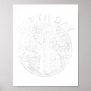Earth Day Hands Tree Lover Natuur Planet Science Poster